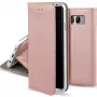 GreenGo Smart Magnet Wallet Case, LG Q6, rožinis auksas