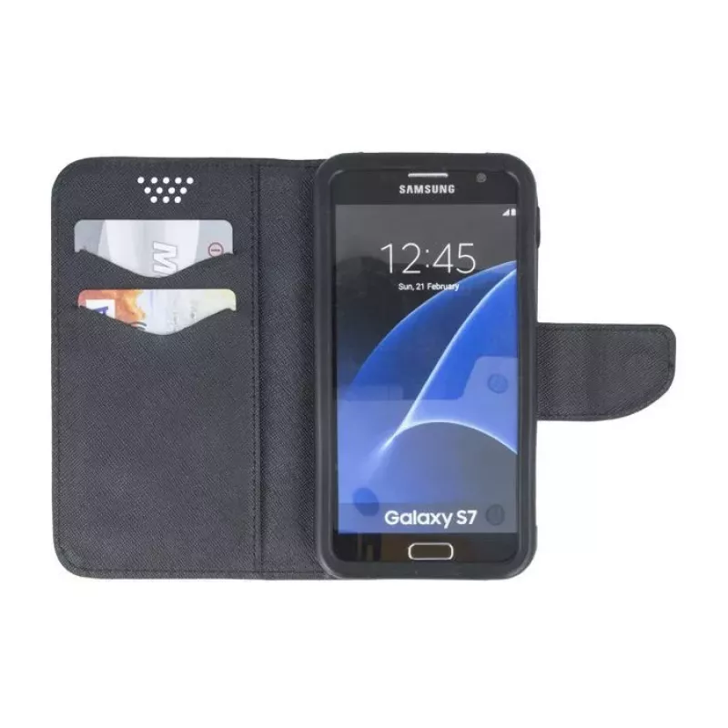 GreenGo Universal Fancy Smart Universal 5.5 Silicon Case Black