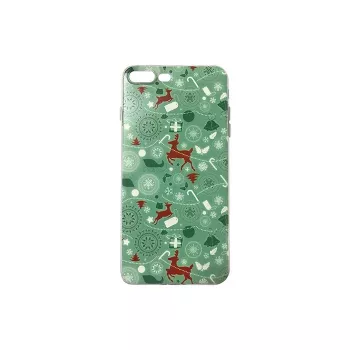 GreenGo Trendy Case Reindeer, apsauginis dėklas, skirtas Apple iPhone 7/8/SE 2020