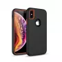 GreenGo Apple iPhone XR Defender Solid 3-in-1 Case Black