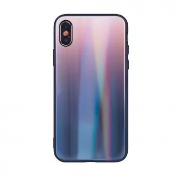 GreenGo Huawei P Smart 2019 / Huawei Honor 10 Lite Glass TPU Dėklas Ruda Juoda