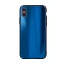 GreenGo Huawei P30 Aurora Glass TPU Dėklas Tamsiai Mėlynas