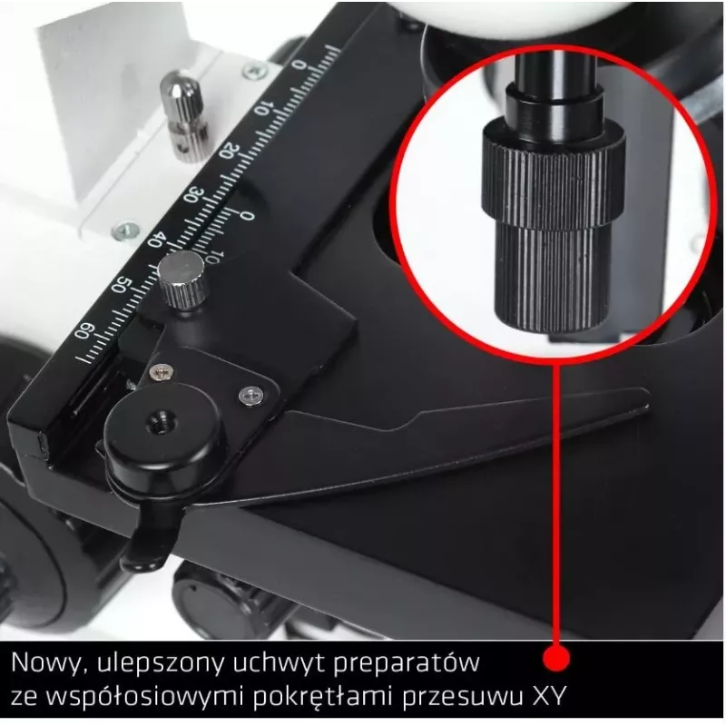 Delta Optical BioStage II Binocular Compound Microscope 40x-1000x LED