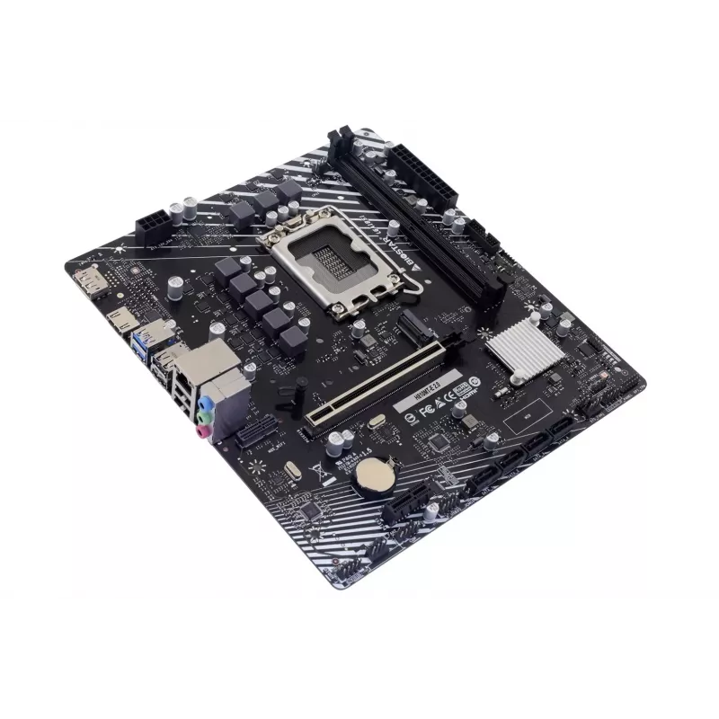 BIOSTAR H810MTE 2.0 pagrindinė plokštė, Intel H810, LGA 1700, DDR4, Micro ATX