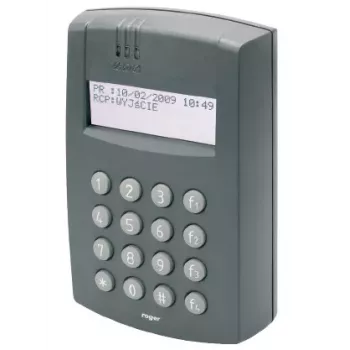 ROGER MCT68ME-IO-I Proximity Reader, juoda, RS485/Wiegand/OSDP, 125kHz/13.56MHz, IP65
