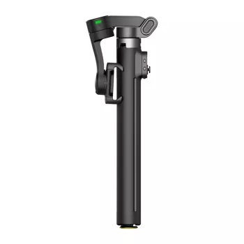 AOCHUAN Smart V3 Smartphone Gimbal su AI sekimu, užpildymo šviesa, nuotoliniu valdymu, trikoju ir selfie lazda, juoda