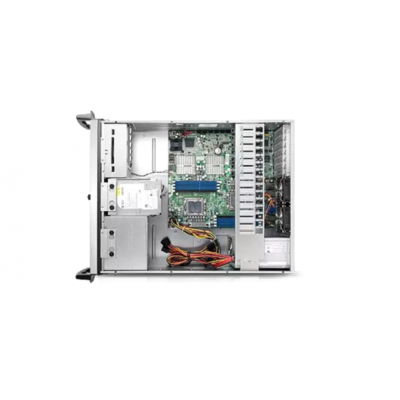 Chenbro RM41300-F2-USB3 4U Rackmount Server Chassis - E-ATX, Black/Grey, No PSU