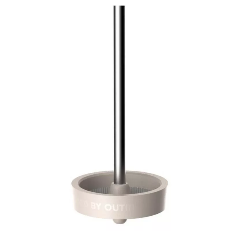 Rankinis pieno plakiklis OutIn LattoGo OTMF-LG-01-SS, sidabrinis
