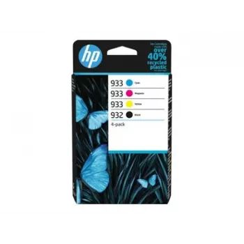 HP 932/3 CMYK Original Ink Cartridge 4-Pack (High Yield)
