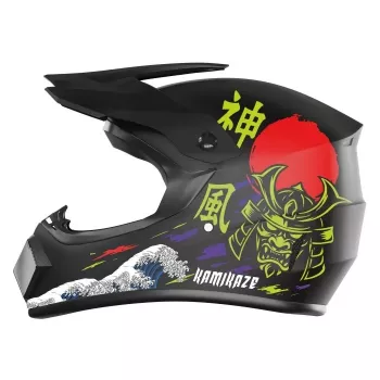 KAK Full-Face Helmet Kamikaze Katana AKC205 Size L