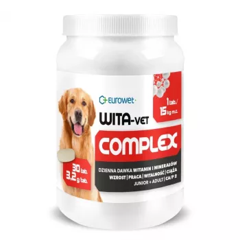 EWE EUROWET Wita-Vet Complex 3.2g Papildas Šunims - 30 Tablečių