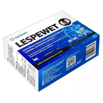 EUROWET Lespewet šlapimo sistemos papildas katėms – 60 tablečių