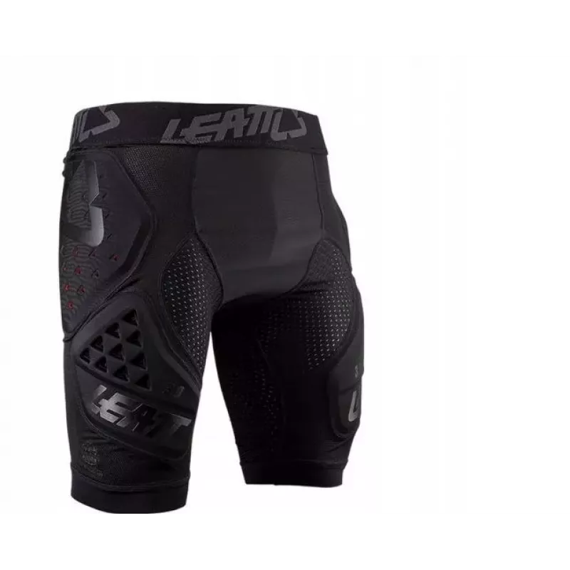 Apsauginiai šortai LEATT Impact Shorts 3DF 3.0 su pagalvėlėmis, dydis L, juoda