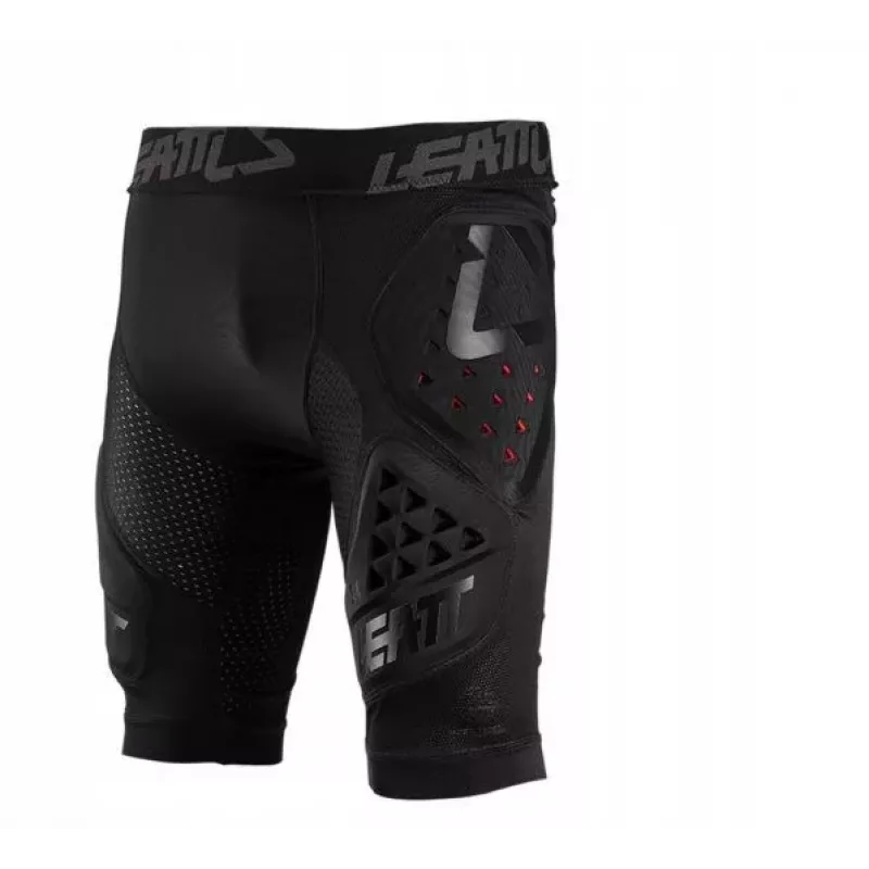Apsauginiai šortai LEATT Impact Shorts 3DF 3.0 su pagalvėlėmis, dydis L, juoda