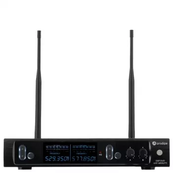 PDE Prodipe M850 DSP Duo UHF F5 – Belaidis UHF mikrofonų rinkinys su 2 rankiniais mikrofonais