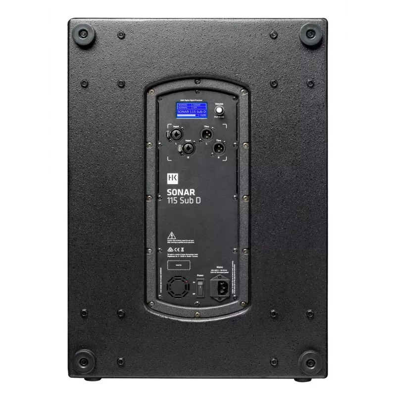 HK Audio Sonar 115 SUB D aktyvus žemų dažnių garsiakalbis 15 inch 600W RMS D klasės