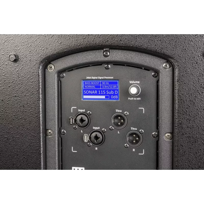 HK Audio Sonar 115 SUB D aktyvus žemų dažnių garsiakalbis 15 inch 600W RMS D klasės