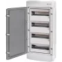 ETI ECH-48PT-S Plastikinis skirstomųjų įrenginių korpusas 48 moduliai 4x12M N+PE IP65 Dūminės durelės Baltas 1500V DC