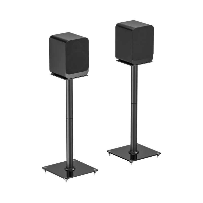 SBOX SB-76L Grindiniai garsiakalbių stovai pora juodi 680-1100mm