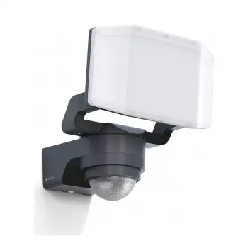 STEINEL XLED PRO Expanse S LED prožektorius su PIR jutikliu, antracito spalvos, 2124 lm, 20,5 W, 3000 K, IP44, Bluetooth