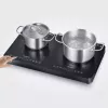 SEVERIN DK 1027 dviguba indukcinė kaitlentė, matinė juoda