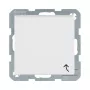 Berker S.1 flush-mounted socket with hinged lid, Schuko (Type F), Polar White