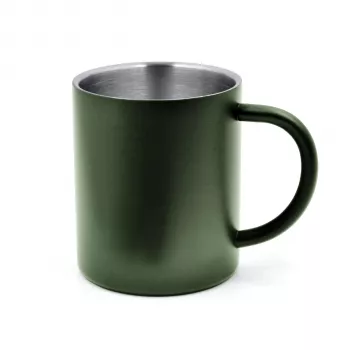 Basic Nature DeLuxe Double-Walled Stainless Steel Thermo Mug 300 ml sidabrinis