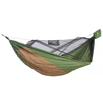 Amazonas Hammock Adventure Hero XXL Travel Hammock pilka/žalia