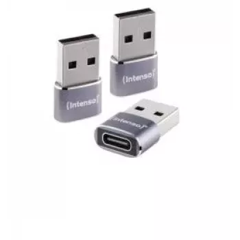 Intenso USB-C į USB-A adapteris 7600013 Juodas