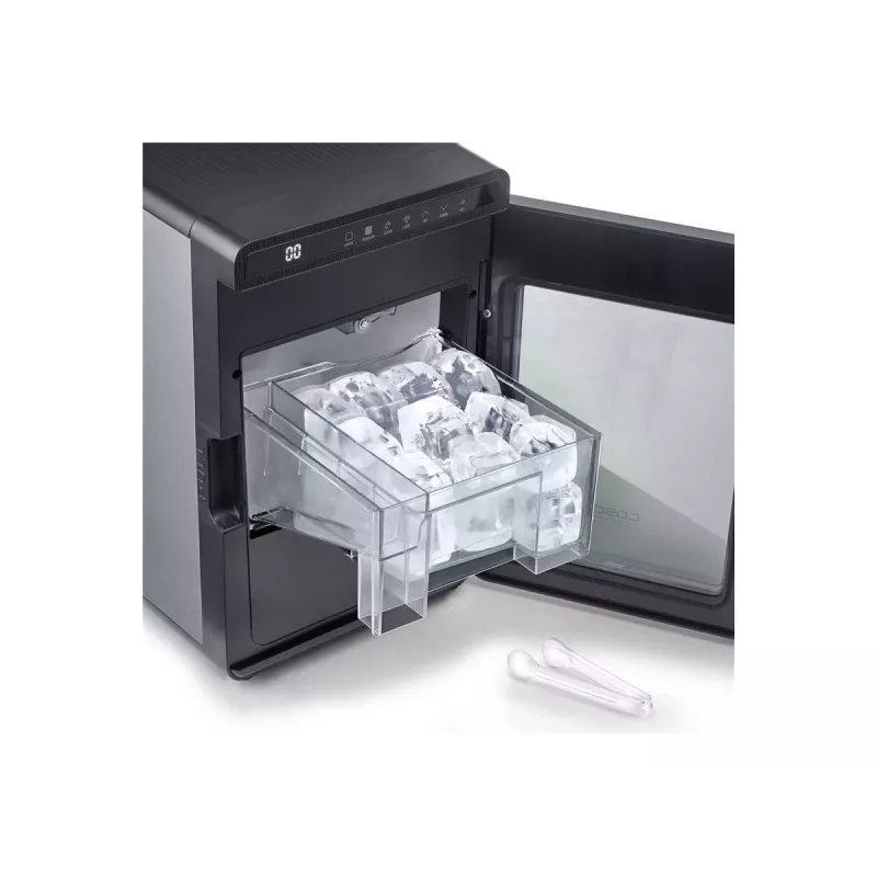 CASO ledo gaminimo aparatas IceCube Pro 250W 2L nerūdijantis plienas/juoda