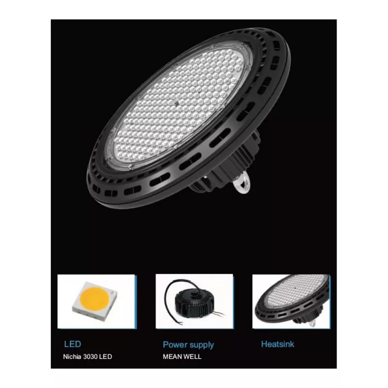 SYNERGY21 Synergy 21 LED pakabinamas šviestuvas UFO 236W pramoninėms patalpoms / sandėliams NW 120° DIM