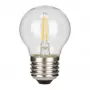 SYNERGY21 LED Retrofit E27 lašo formos lempa G45 šiltai balta 0.5W girliandoms