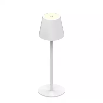 SYNERGY21 LED stalinė lempa su įkraunama baterija – lauko IP54 – liečiamas reguliavimas – balta