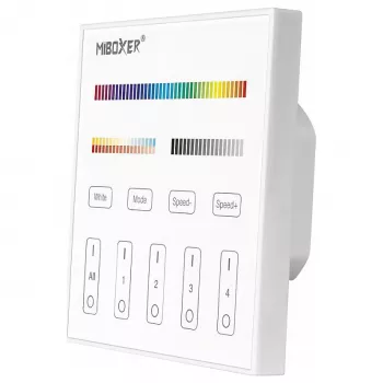 Synergy 21 LED DMX 5 in 1 Smart Touch Panel (X5) – suderinamas su MiLight/MiBoxer