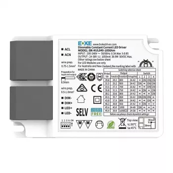 SYNERGY21 LED Light Panel 620x620 su standartiniu maitinimo šaltiniu 35W PRO V4 0-10V DIM BOKE (BK-KUL040-1050Am)
