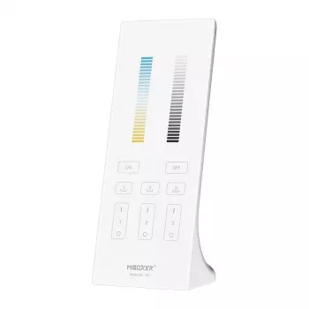 MIBOXER Y2-W 2,4GHz Dual White CCT LED Remote Control, 3 Zones, White