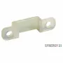 SYNERGY21 LED lanksčios juostos silikoniniai tvirtinimo spaustukai, 10 vnt., 10 mm