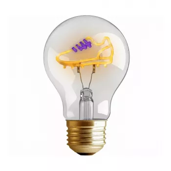 SYNERGY21 Synergy 21 LED Retrofit Dekoratyvinė Lemputė A68 Futbolo Batas Įkraunama