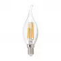 SYNERGY21 LED Retrofit E14 Candle Clear Bent Tip 4,5W Warm White Dimmable