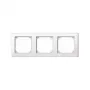 MERTEN 3-Gang Frame Cover Polar White 22.3 x 8,1 cm
