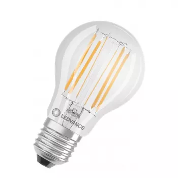 OSRAM CLA75DIM 7.5W 827 FILCL E27 P LED lempa 1055 lm 2700K E27 reguliuojamoji