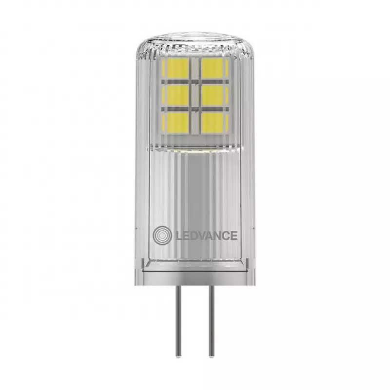 OSRAM LED PIN 12V P 2,2W 827 Clear G4 12V žemos įtampos LED lempa su kištukiniu pagrindu