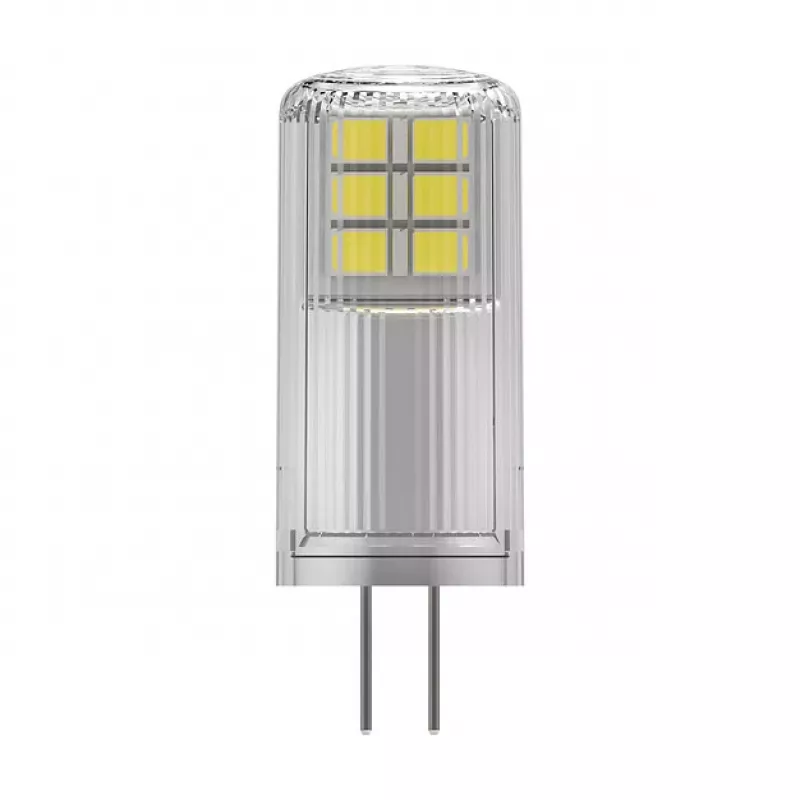 OSRAM LED PIN 12V P 2,2W 827 Clear G4 12V žemos įtampos LED lempa su kištukiniu pagrindu