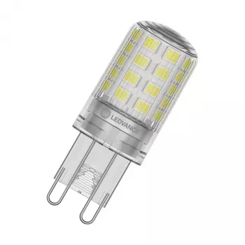 Osram LED PIN G9 P 4,2W 827 Clear G9 LED lemputė su retrofituojamu kištukiniu pagrindu