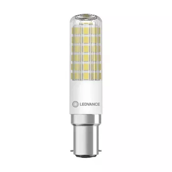 OSRAM LED SPECIAL T 6,5W 827 Clear B15d Tubulinė LED lempa, 806 lm, 2700 K, šilta balta, nedimnuojama, pakuotė po 2 vnt.