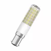 OSRAM LED SPECIAL T 6,5W 827 Clear B15d Tubulinė LED lempa, 806 lm, 2700 K, šilta balta, nedimnuojama, pakuotė po 2 vnt.