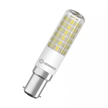 OSRAM LED SPECIAL T 6,5W 827 Clear B15d Tubulinė LED lempa, 806 lm, 2700 K, šilta balta, nedimnuojama, pakuotė po 2 vnt.