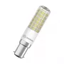 OSRAM LED SPECIAL T 6,5W 827 Clear B15d Tubulinė LED lempa, 806 lm, 2700 K, šilta balta, nedimnuojama, pakuotė po 2 vnt.