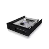 ICY BOX IB-2217ASTS Mobile Storage Rack – 2,5 colio (6,4 cm) į 3,5 colio (8,9 cm) – juoda