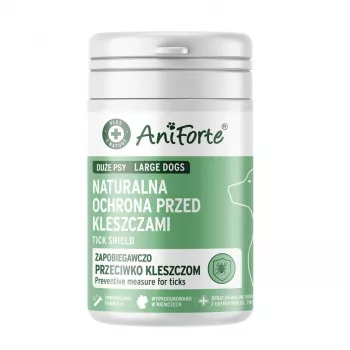 ANIFORTE Tick Shield Large Breeds – papildas šunims – 60 tablečių